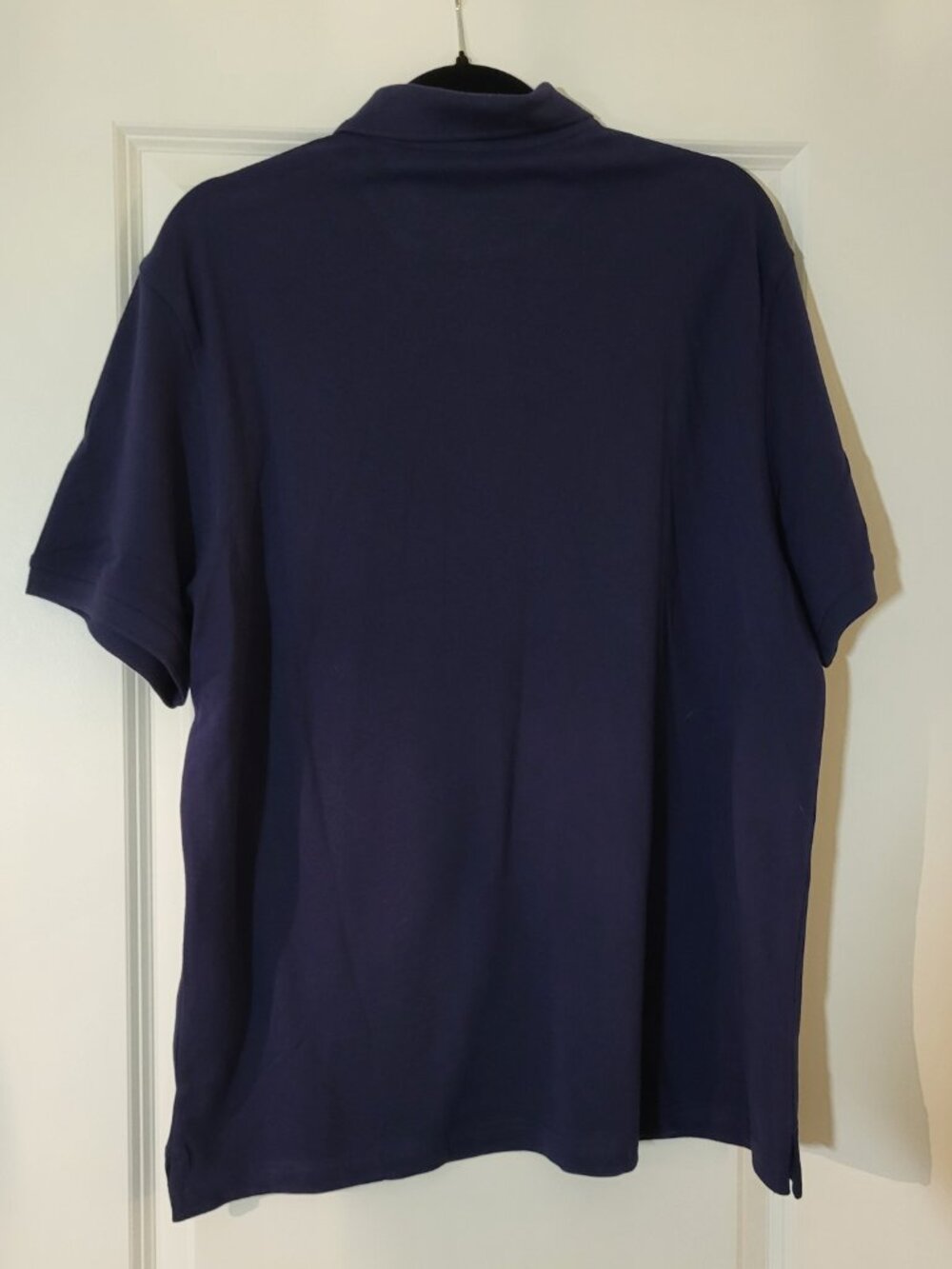 Club Room Men's Slim Fit Performance Stretch Polo Shirt Navy Blue Large NWT - Picture 2 of 5